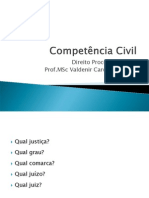 Competência Civil