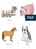 Farm Animals Flashcards