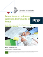 Retenciones en La Fuente y Anricipos Del Impuesto Sobre La Renta