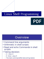 Linux Shell Programming Overview