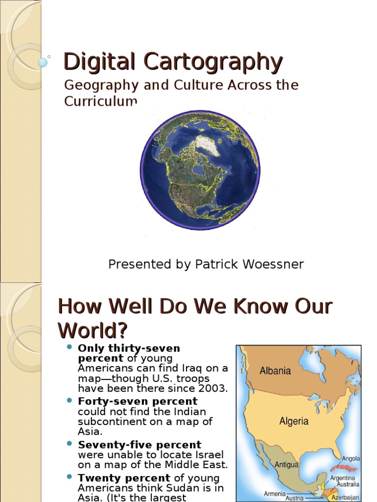 Digital Cartography Pdf Geography Cartography