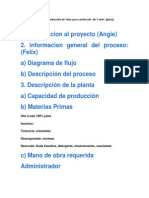 Planta de Producción de Telas para Confección de T