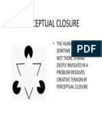 Perceptual Closure