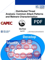 Enabling Distributed Threat Analysis