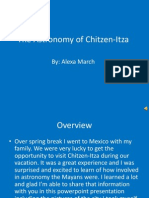 The Astronomy of Chitzen-Itza