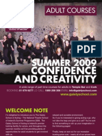 Adult Summer Brochure