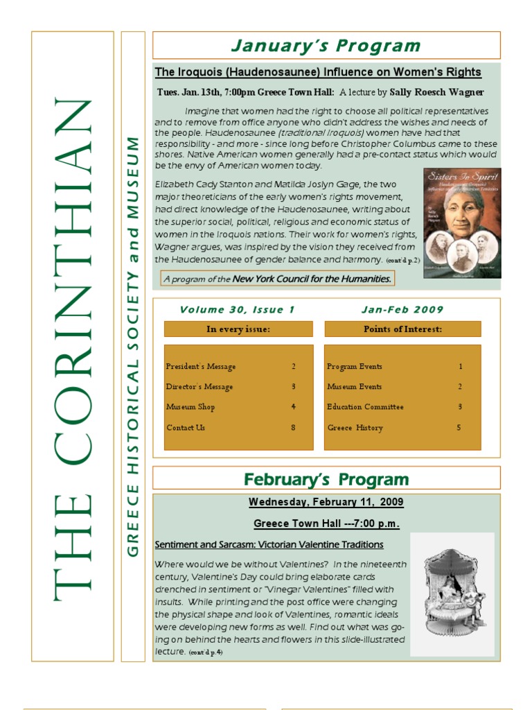 Iroquois Women's Rights Lecture | PDF | Museum | Business