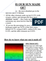 Solar Spectra Power Point Lesson Part 3 WHAT Is OUR SUN MADE of