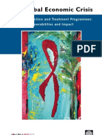 The Global Economic Crisis and HIV Prevention and Treatment Programmes
