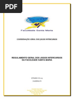 Regulamento Geral Dos Jogos Intercursos