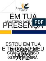 EM TUA PRESENÇA