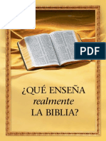 Que enseña la biblia -Español