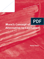 Hudis Peter Marx's Concept of The Alternative To Capitalism PDF