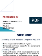The Sick Unit & Case Study NICCO BATTERIES