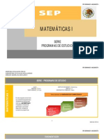 Matemáticas I CON COMPETENCIAS