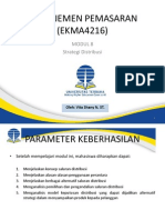 EKMA4216 MANAJEMEN PEMASARAN Modul 8