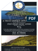 A Truly Unique Opportunity Old Head Golf Links