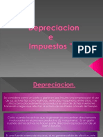 Depreciacion e Impuestos