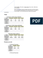 Caso acusativo e nominativo