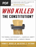 Download Who Killed the Constitution by Thomas E Woods Jr and Kevin R C Gutzman - Excerpt by Thomas E Woods SN17175941 doc pdf