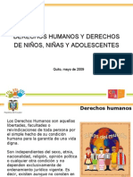 Derechos Humanos y Derechos de Niños y Niñas