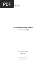 An Outlook of The Global Aluminium Industry 1972 - Present Day