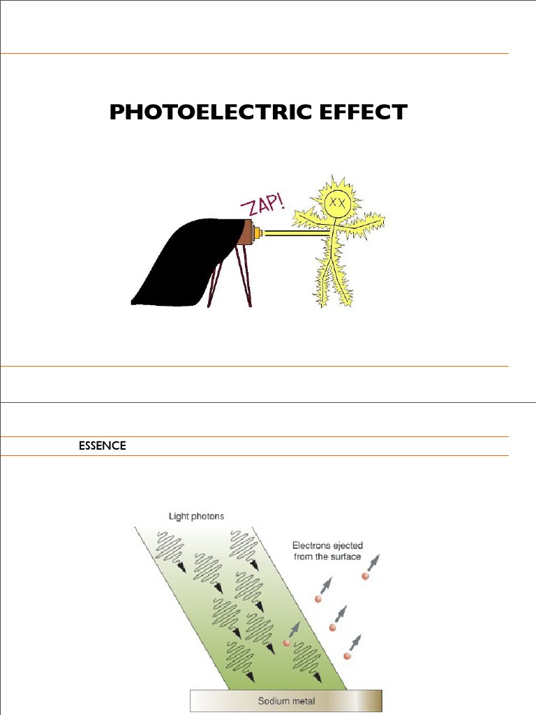 Photoelectric effect.pdf | Photoelectric Effect | Photon