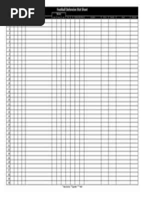 Stat Sheet