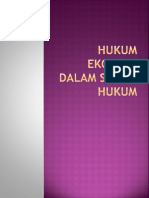 Hukum Ekonomi Dalam Sistem Hukum