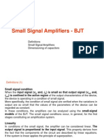 Small Signal Amplifier - BJT 1-23