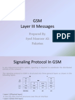 GSM Layer 3 Messages