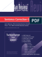 Sentence Correction Guide