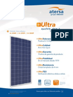 Atersa. Hoja Fotovoltaica A-290p