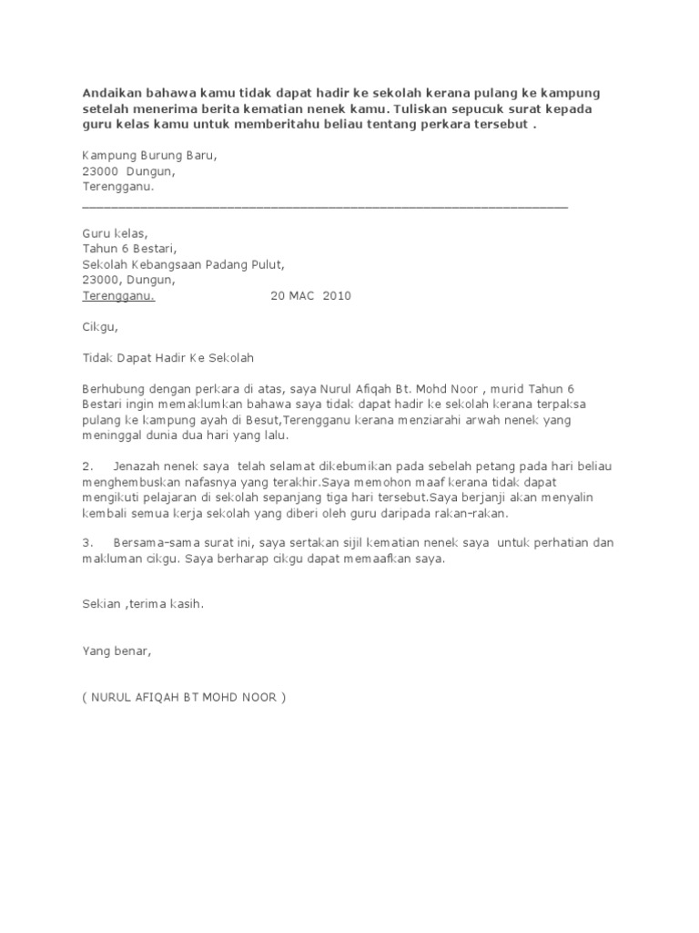 Surat Rasmi Memesan Buku Pdf