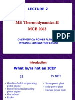 Mechanical Engineering Thermodynamics II - Lecture 02 - 24 Sep