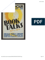 Poster Book Talks