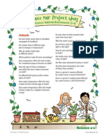 Habitatsenvironment3-4 Sci Fair Proj Ideas