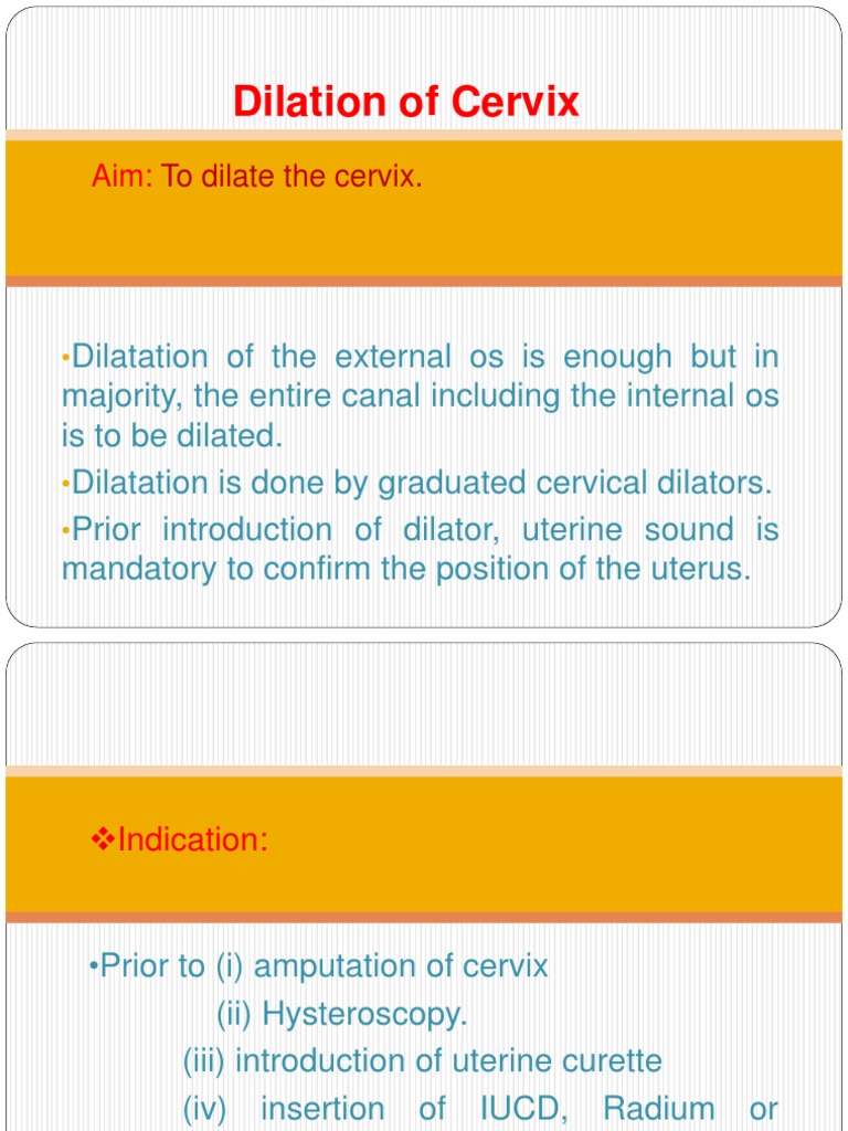Dilatation of Cervix.pptx