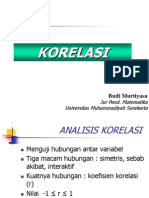 Statistik Korelasi