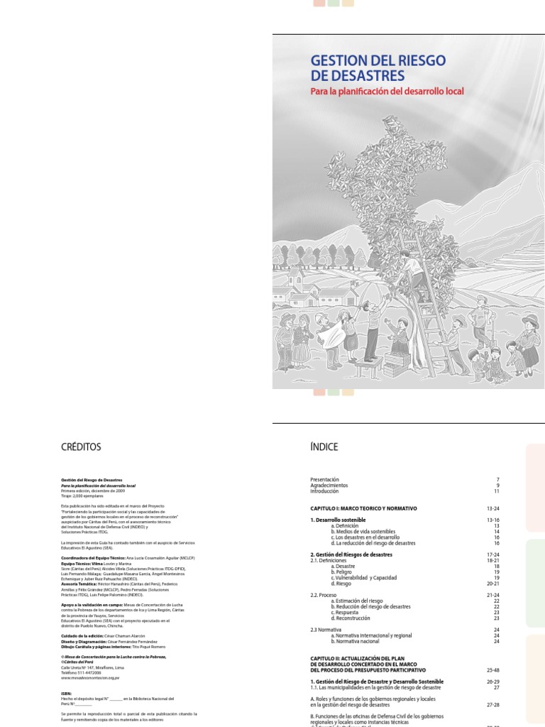 Gestión Del Riesgo de Desastres PDF | PDF | Vulnerabilidad | Desarrollo ...