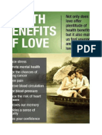 Health Benefits of Love