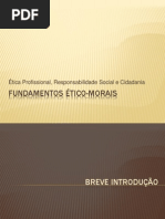 FUNDAMENTOS ÉTICO-MORAIS - Apresentação