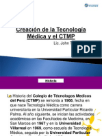 Creacion de La T. Medica y CTMP - 2013-2 PDF