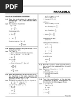 5.1 Parabola