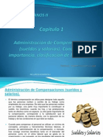 CAPITULO I Administracion de Compensaciones
