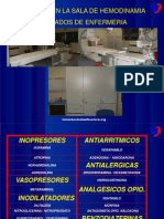 Clase Farmacologia en Hemodinamia