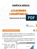 S9-Ecuaciones Logarítmicas y Aplicaciones