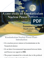 A Case Study On Kudankulam Nuclear Power Project