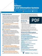 Resume Guidelines Supply Chain 