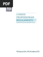 Regulamento Cursos Prof